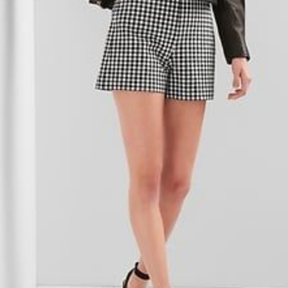 *SOLD* French Dressing high rise micro-gingham shorts - Picture 10 of 11